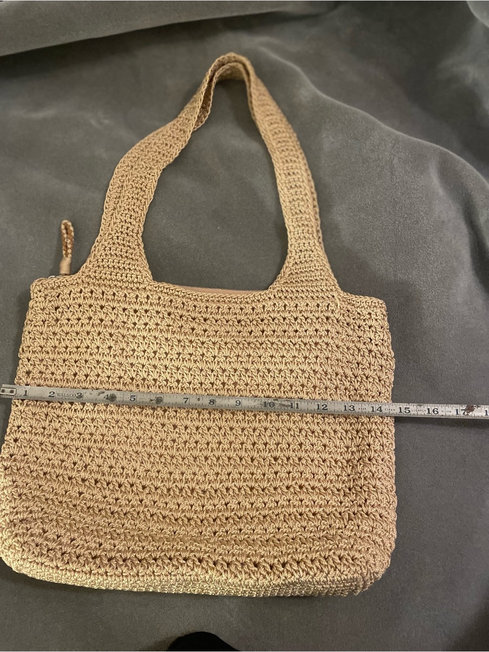 The SAK Handwoven Straw Tote Bag in Natural Tan